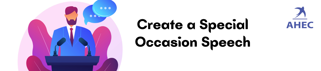 Special Occasion Speech Writing Tips With Examples Public Speaking
